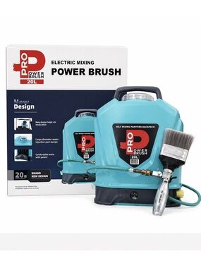 PRO Power Brush Electric Mixing Backpack - Aqua